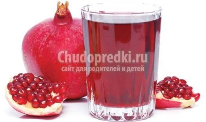 Gránátalma leve (gránátalma leve kár) gránátalma leve