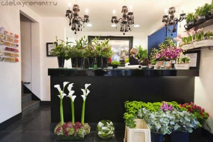 Ідеї ​​для дизайну квіткового магазину з фото та коментарями