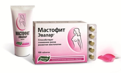 Utasítás használata a tabletták és tejszín mastofit Evalar (tabletta) Használati utasítás a tabletták és krémek mastofit Evalar