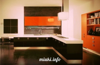 Belső japán konyha (modern design), miuki Mikado • Virtual Japán