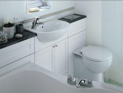 Hogyan korszerűsítésére a design fürdőszoba a „Hruscsov”
