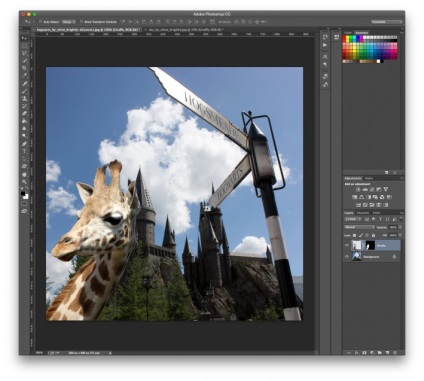 Hogyan változtassuk meg a háttérben egy fotó az Adobe Photoshop