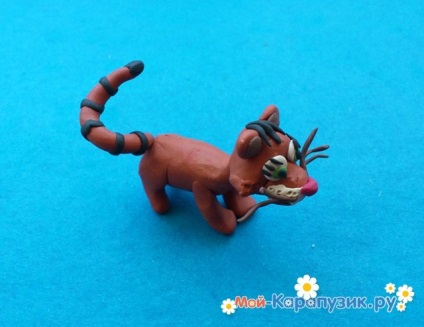 Mivel vak tigris gyurma (vak) Milyen vak tigris gyurma