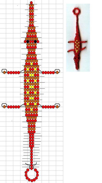 Hogyan szőni gyöngyös háromdimenziós figurák (alakok gyöngy) Hogyan szőni gyöngyös háromdimenziós figurák