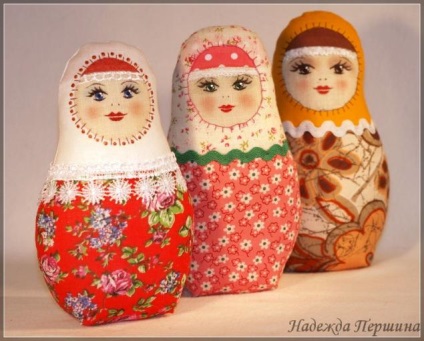 Hogyan varrni egy matryoshka