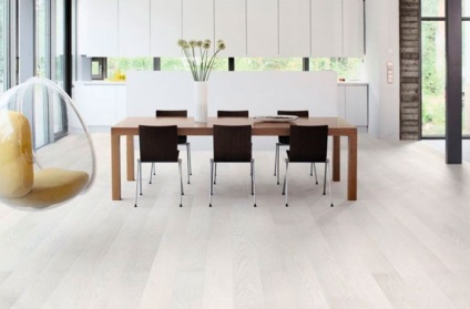 Hogyan válasszuk ki a padló a nappaliban porcelán, cserép vagy fa