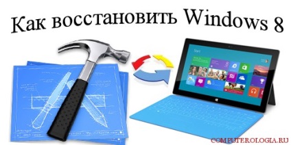 Hogyan lehet visszaállítani a Windows 8