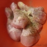 Куряча гомілка в листковому тісті, рецепт з фото