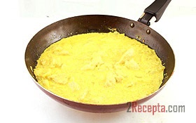 Csirke tejszínes mártással - curry - lépésről lépésre recept fotók