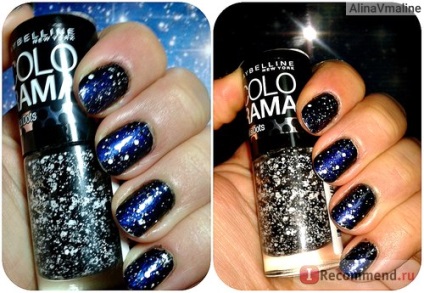 Körömlakk Maybelline Colorama pöttyös - «☆☆☆ hűvös tetején egy változás (polka) Körömlakk Maybelline Colorama pöttyös - «☆☆☆ hűvös tetején a változás