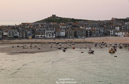 Kedvenc nyaralás helyszínen a brit - város St. Ives, utazás egy finom tények