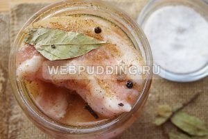 A pácolt szalonna - egy klasszikus recept sós lében, hogyan kell főzni