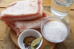 A pácolt szalonna - egy klasszikus recept sós lében, hogyan kell főzni