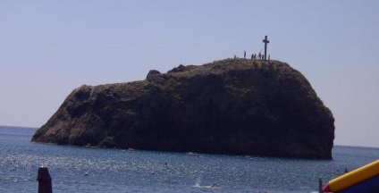 Cape Fiolent, jáspis strand leírás, jellemzők, szabadidő, vélemények