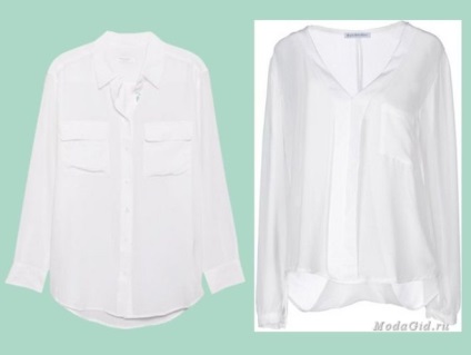 Divat és stílus óda a fehér ing