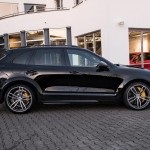 Új Porsche Cayenne magnum a stúdióban techart (fotó)