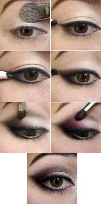 Fekete szemek „make-up 20 ötleteket, amelyek kiemelik barna szem (aláhúzva) Sötét szemek „20 make-up ötleteket, amelyek kiemelik barna szem