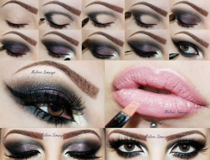 Fekete szemek „make-up 20 ötleteket, amelyek kiemelik barna szem (kedvező) Sötét szemek „20 make-up ötleteket, amelyek kiemelik barna szem