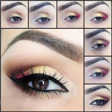 Fekete szemek „make-up 20 ötleteket, amelyek kiemelik barna szem (aláhúzva) Sötét szemek „20 make-up ötleteket, amelyek kiemelik barna szem