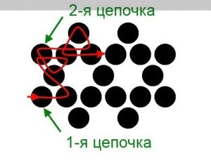 Twining cabochon gyöngyöket a kezét (fotó és videó)