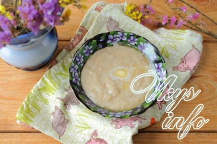Zabpehely multivarka víz recept fényképpel (recept) Zabpehely multivarka víz recept egy fotó