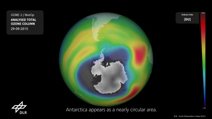 Az ózonlyuk az Antarktisz felett több mint Észak-Amerika - a legújabb kutatások és az emberi