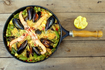Paella (paella) - Spanyol konyha lélek (paella) Paella (paella) - Spanyol konyha lélek