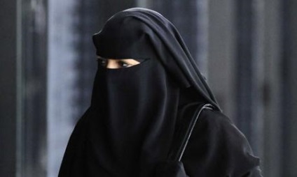 Fátyol - ez egy vallásos muszlim nők viselnek