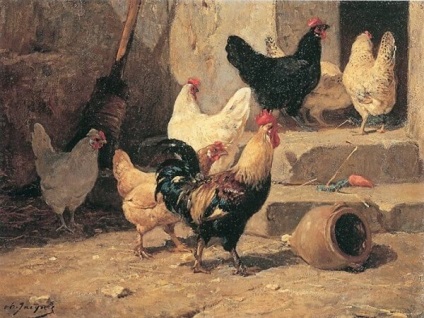 Kakas és tyúk a folklórban és a folklór (kakas és tyúk) Kakas és tyúk népművészet és folklór