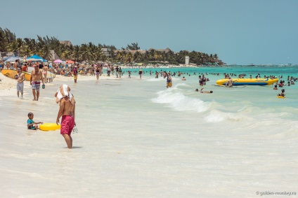 Playa del Carmen - Mexikó partjai (fotók, hogyan juthatunk el oda, és hol élnek)