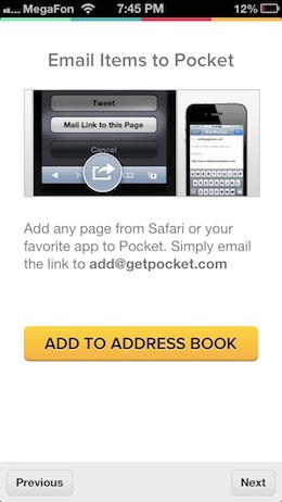 Pocket hagyja az érdekes cikkeket, majd áttekinti alkalmazások iOS és a Mac