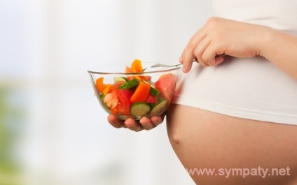Fokozott étvágy a terhesség alatt, mit kell tenni