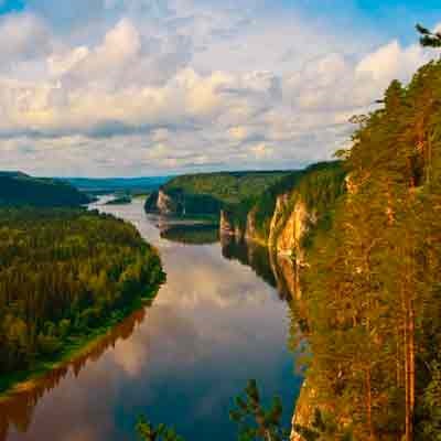 A folyók a Perm terület 1
