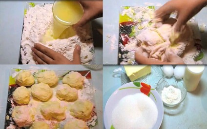 A recept a torta „Napoleon” lépésekkel (túl sok liszt) A recept e torta „Nap”, a lépések