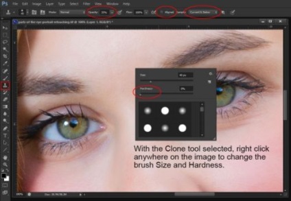 Retusálás szeme photoshop (photoshop retusálás szem) Eye retusálás Photoshop