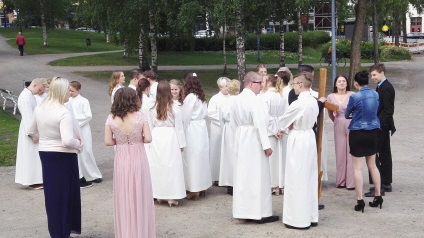 Rippijuhla vagy megerősítése finn, szerelmes élete (igazolás) Rippijuhla vagy megerősítése finn, szerelmes élete