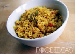 Rizottó sajt - főzés recept fotó (sajt) Rizottó sajttal - főzés recept egy fotó