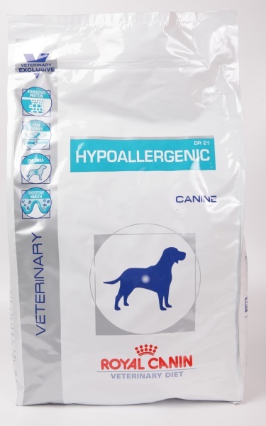 Royal Canin hipoallergén dr21 diéta kutyák ételallergiák