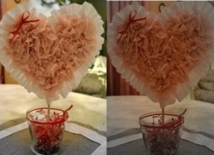 Szív Crafts saját kezűleg (kéz) Szív Crafts saját kezűleg