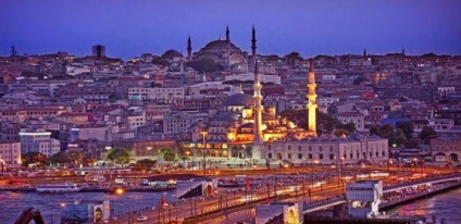 Isztambul, hogyan lehet eljutni a repülőtérre, hogy a különböző területeken a város