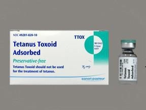 Tetanusz tervezett és baleset megelőzés, tetanusz toxoid