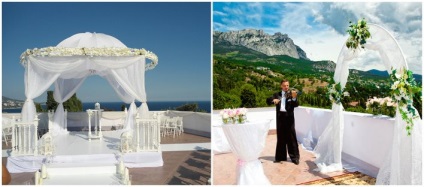 Az esküvő a Krímben, a választott helyszín, költség, fotó és videó
