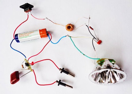 LED tölthető zseblámpa - áramkör, javítás, hogyan lehet