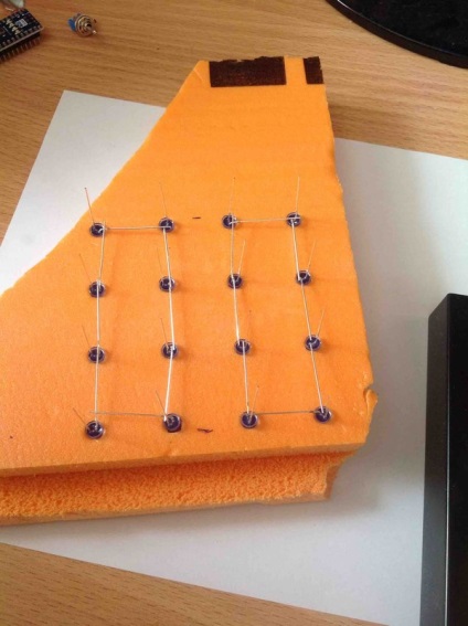 4x4x4 LED Cube kezét (lábát kiáll) LED kocka 4x4x4 saját kezűleg