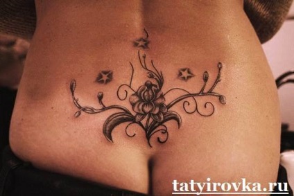 Tetoválás a farokcsont és jelentésük