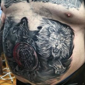 Tattoo gyomra - lásd a képeket a tetoválás a hasán