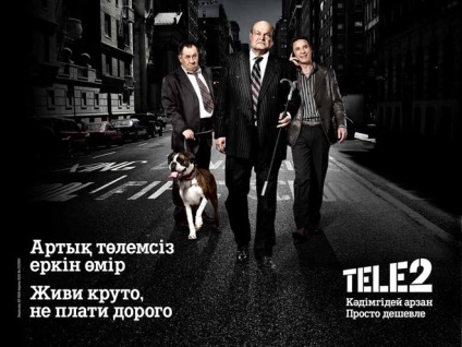 Tele2 Kazahsztán texte tarifák