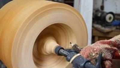 Woodturning kézműves vagy művészeti