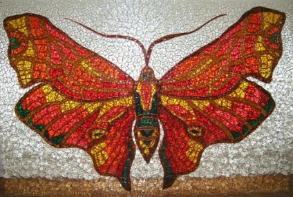 A hagyományos használatát ólomüveg színek - alkotóműhely artzagotovka ( „utánzat Cloisonne”) A hagyományos használatát ólomüveg színek - alkotóműhely artzagotovka