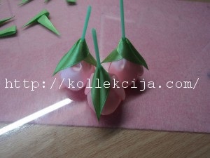 Tulipánok szatén szalag